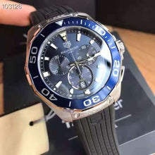 Load image into Gallery viewer, Tag Heuer Aquaracer Blue Dial Watch for Men - CAY111B.FT6041