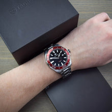 Load image into Gallery viewer, Tag Heuer Aquaracer Black Dial Silver Steel Strap Watch for Men - WAY101B.BA0746