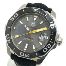 Load image into Gallery viewer, Tag Heuer Aquaracer Jeremy Lin Special Edition Grey Dial Black Nylon Strap Watch for Men - WAY211F.FC6362
