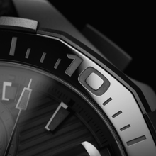 Load image into Gallery viewer, Tag Heuer Aquaracer Automatic Chronograph Special Edition Titanium Grey Dial Black Leather Strap Watch for Men - CAY218B.FC6370