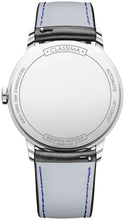 Load image into Gallery viewer, Baume &amp; Mercier Classima Automatic Black Dial Black Leather Strap Date Mens Watch MOA10453