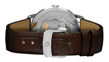 Load image into Gallery viewer, Baume &amp; Mercier Classima Automatic Silver Dial Brown Leather Strap Mens Watch M0A10524
