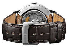 Load image into Gallery viewer, Baume &amp; Mercier Classima Automatic Silver-Tone Dial Brown Leather Strap Date Mens Watch M0A10214
