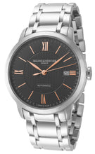 Load image into Gallery viewer, Baume &amp; Mercier Classima Automatic Stainless Steel Gray Dial Date Mens Watch MOA10291
