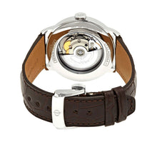 Load image into Gallery viewer, Baume &amp; Mercier Classima Core Automatic Steel Silver Dial Brown Leather Mens Watch M0A10274