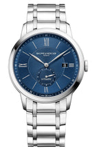Load image into Gallery viewer, Baume &amp; Mercier Classima Stainless Steel Automatic Blue Dial Date Mens Watch M0A10481