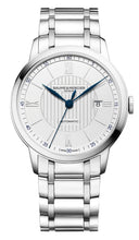 Load image into Gallery viewer, Baume &amp; Mercier Classima Stainless Steel Automatic Silver Dial Date Mens Watch M0A10334