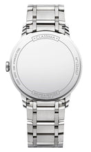 Load image into Gallery viewer, Baume &amp; Mercier Classima Stainless Steel Blue Dial Date Quartz Mens Watch M0A10382