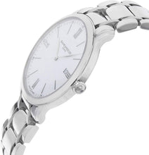 Load image into Gallery viewer, Baume &amp; Mercier Classima Stainless Steel White Dial Date Quartz Mens Watch MOA10354