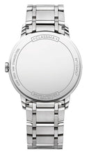 Load image into Gallery viewer, Baume &amp; Mercier Classima Stainless Steel White Dial Date Quartz Mens Watch MOA10354
