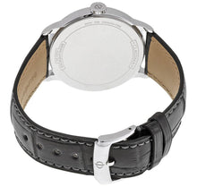 Load image into Gallery viewer, Baume &amp; Mercier Classima White Dial Black Leather Strap Moonphase Date Quartz Mens Watch MOA10219