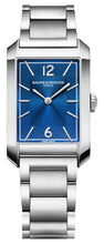 Load image into Gallery viewer, Baume &amp; Mercier Hampton Stainless Steel Blue Dial Quartz Mens Watch M0A10754