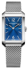 Load image into Gallery viewer, Baume &amp; Mercier Hampton Stainless Steel Mesh Blue Dial Quartz Mens Watch M0A10671