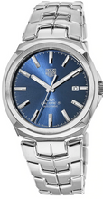 Load image into Gallery viewer, Tag Heuer Link Automatic Blue Dial Silver Steel Strap Watch for Men - WBC2112.BA0603