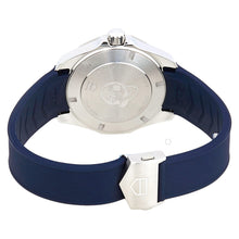 Load image into Gallery viewer, Tag Heuer Aquaracer Calibre 5 Automatic Blue Dial Blue Rubber Strap Watch for Men - WAY201B.FT6150