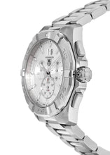 Load image into Gallery viewer, Tag Heuer Aquaracer White Dial Silver Steel Strap Watch for Men - CAY1111.BA0927