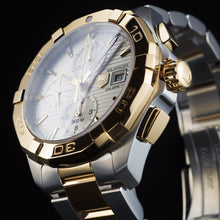 Load image into Gallery viewer, Tag Heuer Aquaracer Caliber 16 Automatic White Dial Two Tone Steel Strap Watch for Men - CAY2121.BB0923