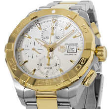 Load image into Gallery viewer, Tag Heuer Aquaracer Caliber 16 Automatic White Dial Two Tone Steel Strap Watch for Men - CAY2121.BB0923