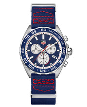 Load image into Gallery viewer, Tag Heuer Formula 1 Redbull Edition Chronograph Blue Dial Blue NATO Strap Watch for Men - CAZ1018.FC8213
