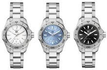 Load image into Gallery viewer, Tag Heuer Aquaracer Professional 200 Quartz Black Dial Silver Steel Strap Watch for Women - WBP1410.BA0622