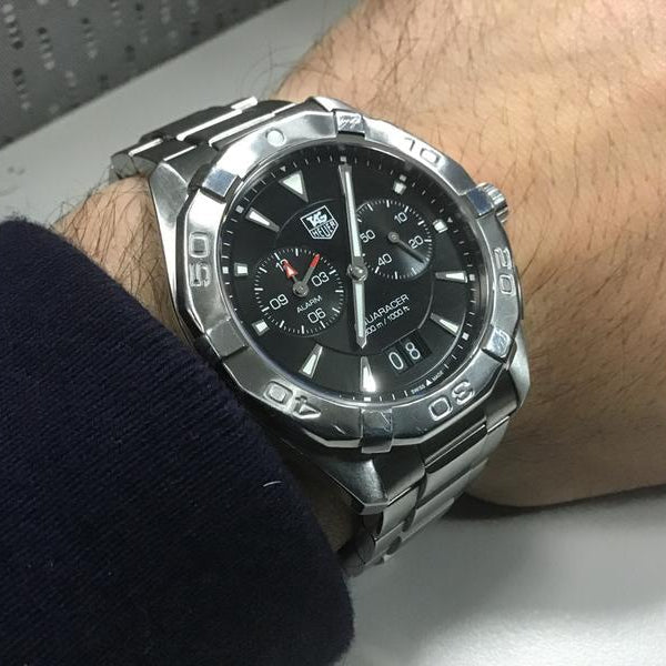 Tag Heuer Aquaracer Black Dial Watch for Men - WAY111Z.BA0928