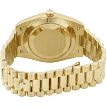 Load image into Gallery viewer, Rolex Day-Date 36 Fluted Bezel Gold Watch 118238