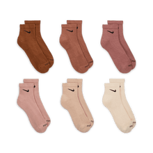 Load image into Gallery viewer, Nike Everyday Plus Cushioned Training Ankle Socks (6 Pairs)