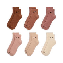 Load image into Gallery viewer, Nike Everyday Plus Cushioned Training Ankle Socks (6 Pairs)