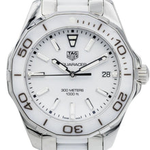 Load image into Gallery viewer, Tag Heuer Aquaracer White Dial Watch for Women - WAY131B.BA0914