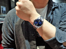 Load image into Gallery viewer, Tag Heuer Carrera Date Blue Dial Silver Steel Strap Watch for Men - WBN2112.BA0639