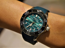 Load image into Gallery viewer, Tag Heuer Aquaracer Professional 300 Automatic Diamonds Green Dial Green Rubber Strap Watch for Women - WBP231G.FT6226