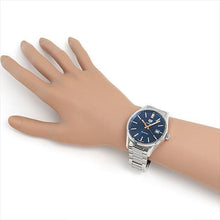 Load image into Gallery viewer, Tag Heuer Carrera Quartz Blue Dial Silver Steel Strap Watch for Women - WAR1112.BA0601