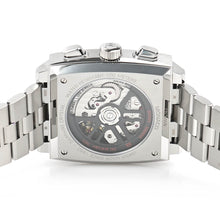 Load image into Gallery viewer, Tag Heuer Monaco Automatic Chronograph Blue Dial Silver Steel Strap Watch for Men - CBL2111.BA0644
