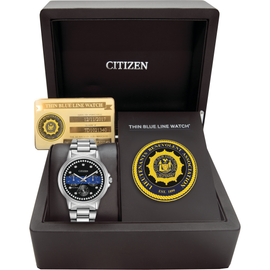 Citizen Ladies Lieutenant's Benevolent Association Multifunction Dial Crystal Women's Watch FD2041-LBA