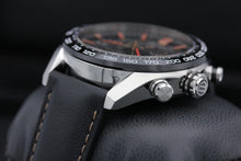 Load image into Gallery viewer, Tag Heuer Carrera Year of The Rabbit Automatic Chronograph Black Dial Black Leather Strap Watch for Men - CBN2A1L.FC6521