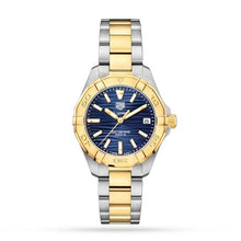 Load image into Gallery viewer, Tag Heuer Aquaracer Blue Dial Two Tone Steel Strap Watch for Women - WBD1325.BB0320