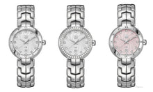 Load image into Gallery viewer, Tag Heuer Link Diamonds Silver Dial Silver Steel Strap Watch for Women - WAT1413.BA0954