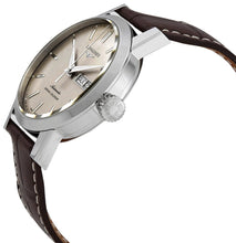 Load image into Gallery viewer, Longines 1832 Annual Calendar Automatic Stainless Steel Beige Dial Brown Leather Strap Date/Month Mens Watch L4.827.4.92.2