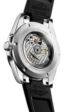Load image into Gallery viewer, Longines Conquest Automatic Stainless Steel Black Dial Black Rubber Strap Date Mens Watch L3.830.4.52.9