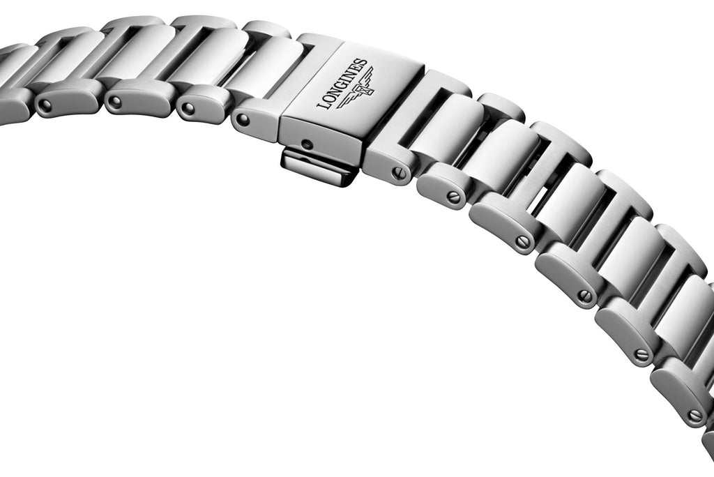 Longines Conquest Automatic Stainless Steel Black Dial Date Mens Watch L3.830.4.52.6