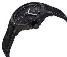Load image into Gallery viewer, Longines Conquest V.H.P. Black PVD Black Dial Black Rubber Strap Perpetual Calendar Date Quartz Mens Watch L3.726.2.66.9