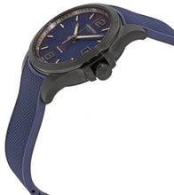 Load image into Gallery viewer, Longines Conquest V.H.P. Black PVD Blue Rubber Strap Blue Dial Perpetual Calendar Date Quartz Mens Watch L3.716.2.96.9