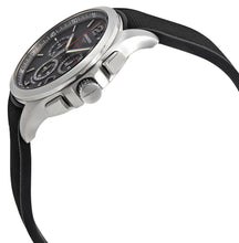 Load image into Gallery viewer, Longines Conquest V.H.P. Chronograph Stainless Steel Black Dial Black Rubber Strap Perpetual Calendar Date Quartz Mens Watch L3.717.4.56.9