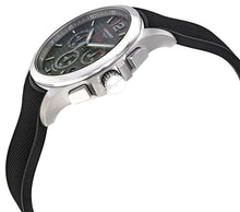 Load image into Gallery viewer, Longines Conquest V.H.P. Chronograph Stainless Steel Black Dial Black Rubber Strap Perpetual Calendar Date Quartz Mens Watch L3.717.4.66.9