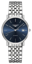 Load image into Gallery viewer, Longines Elegant Automatic Stainless Steel Blue Dial Date Mens Watch L4.810.4.92.6