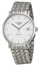 Load image into Gallery viewer, Longines Elegant Automatic Stainless Steel White Dial Date Unisex Watch L4.810.4.12.6