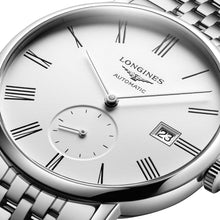 Load image into Gallery viewer, Longines Elegant Automatic Stainless Steel White Dial Date Unisex Watch L4.812.4.11.6