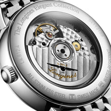 Load image into Gallery viewer, Longines Elegant Automatic Stainless Steel White Dial Date Unisex Watch L4.812.4.11.6