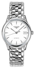 Load image into Gallery viewer, Longines Flagship Automatic Stainless Steel White Dial Date Mens Watch L4.774.4.12.6
