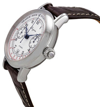 Load image into Gallery viewer, Longines Heritage Column Wheel Pulsometer Chronograph Automatic White Dial Brown Leather Strap Date Mens Watch L2.801.4.23.2